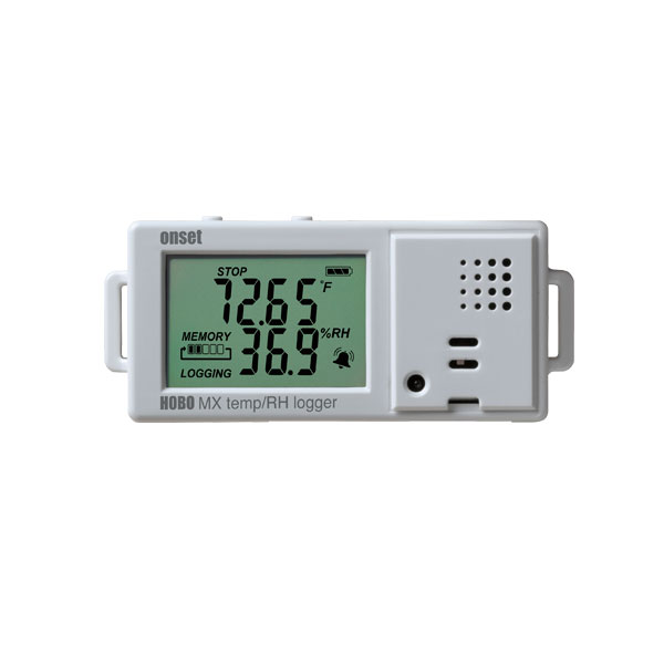 Registrador de datos de temperatura/humedad relativa HOBO MX1101 – Andina  Sensores