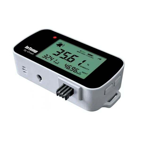 Registrador de temperatura/humedad relativa InTemp CX450