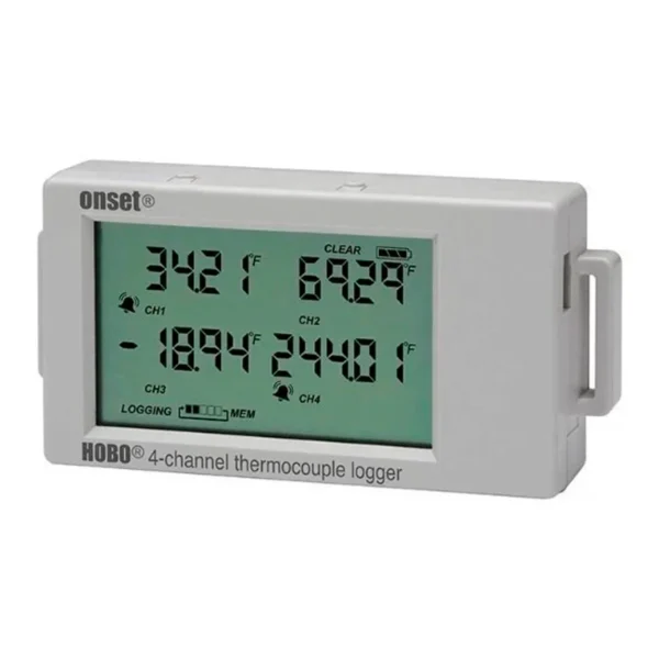 Regitrador de temperatura con sonda externa HOBO ONSET UX120-014M
