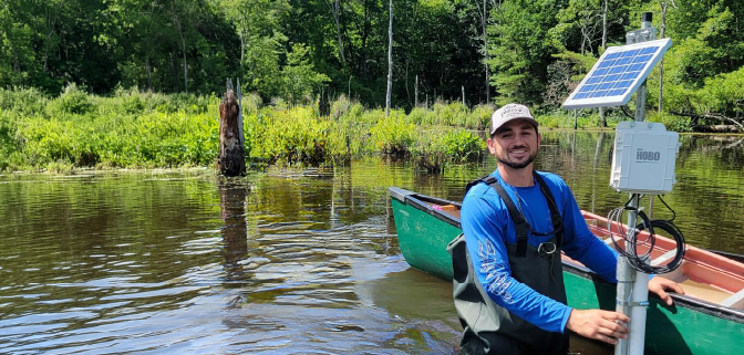 Implementación del sistema de monitorización remota del nivel del agua HOBOnet