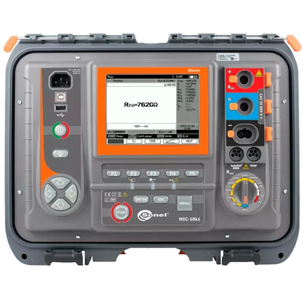 Medidor de resistencia de aislamiento SONEL MIC-10k1