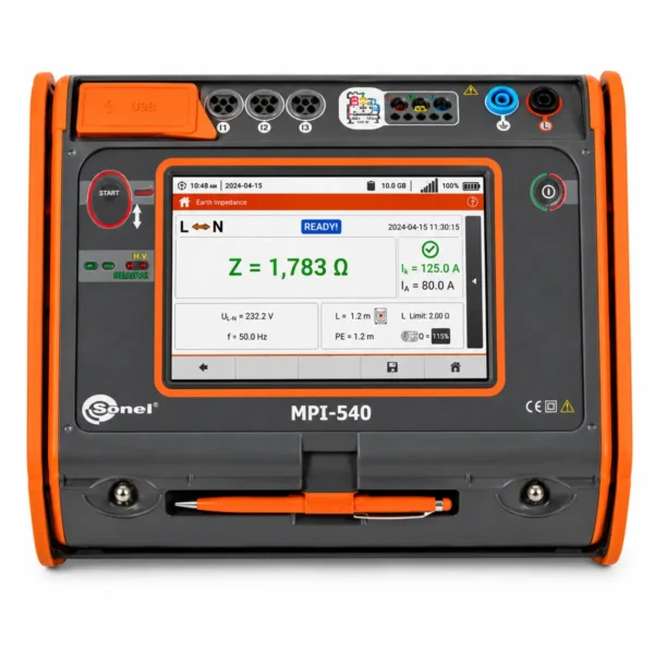 Comprobador multifuncional de parámetros Sonel MPI-540