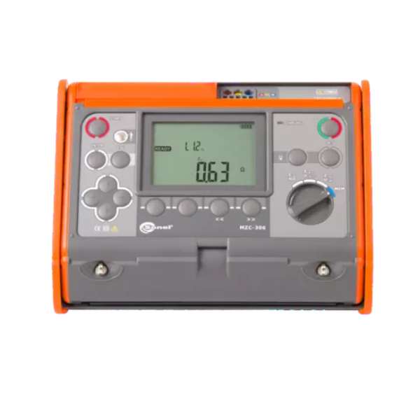 Medidor de impedancia de bucle de cortocircuito Sonel MZC-306