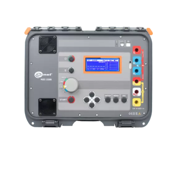 Medidor de impedancia de bucle de cortocircuito Sonel MZC-320S