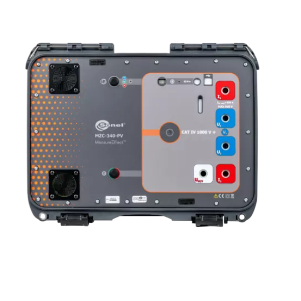 Medidor de impedancia de bucle de cortocircuito Sonel MZC-340-PV