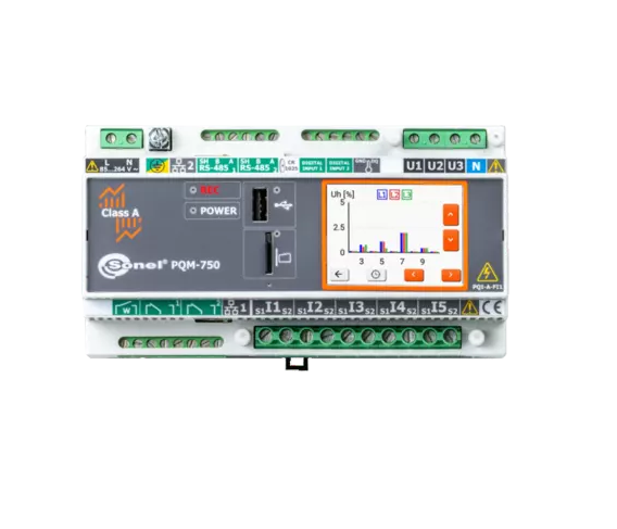 Analizador de calidad de energía SONEL PQM-750