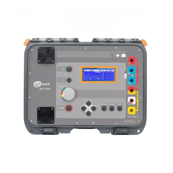 Medidor de impedancia de bucle de cortocircuito Sonel MZC-330S