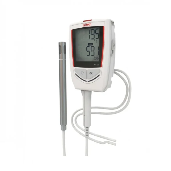 Registrador Ambiental y Eléctrico KIMO KT 320