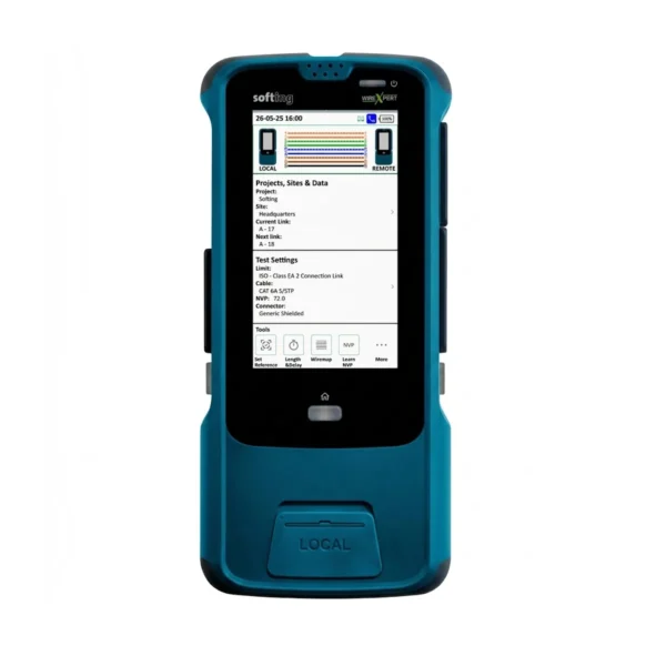 Certificador de Cableado Multifuncional SOFTING IT WireXpert MP C6A